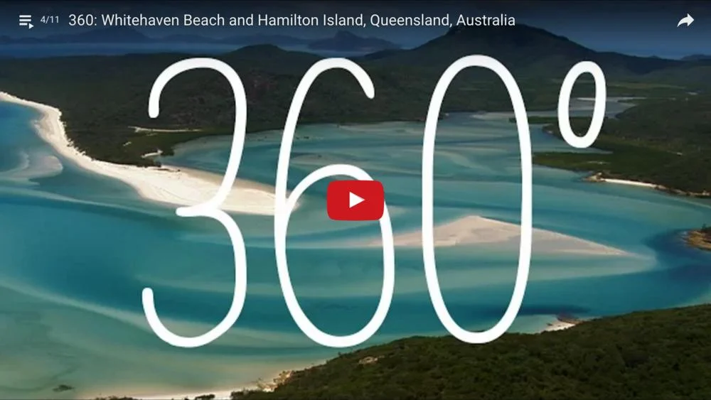 Whitehaven Beach and Hamilton Island, Queensland, Australia | 360 Video