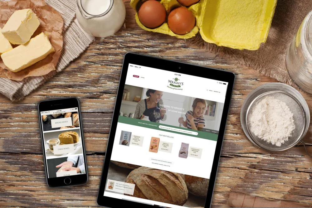 UNBXD Delivers New E-Commerce Platform for Wrights Bakery
