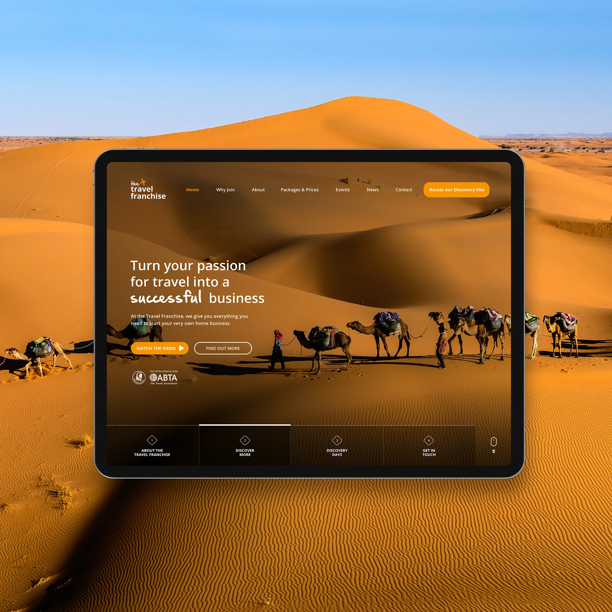 Developing a new platform for the UK’s fastest growing Travel Franchise