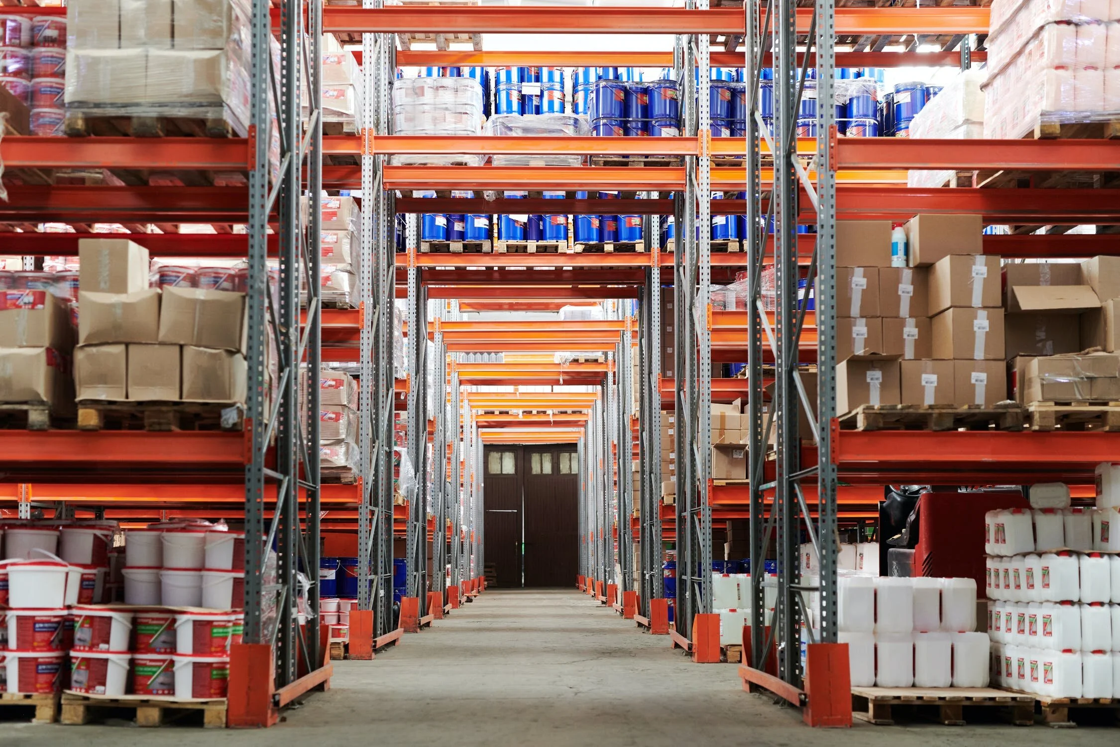 You can use an ERP to manage orders and schedule deliveries within a company