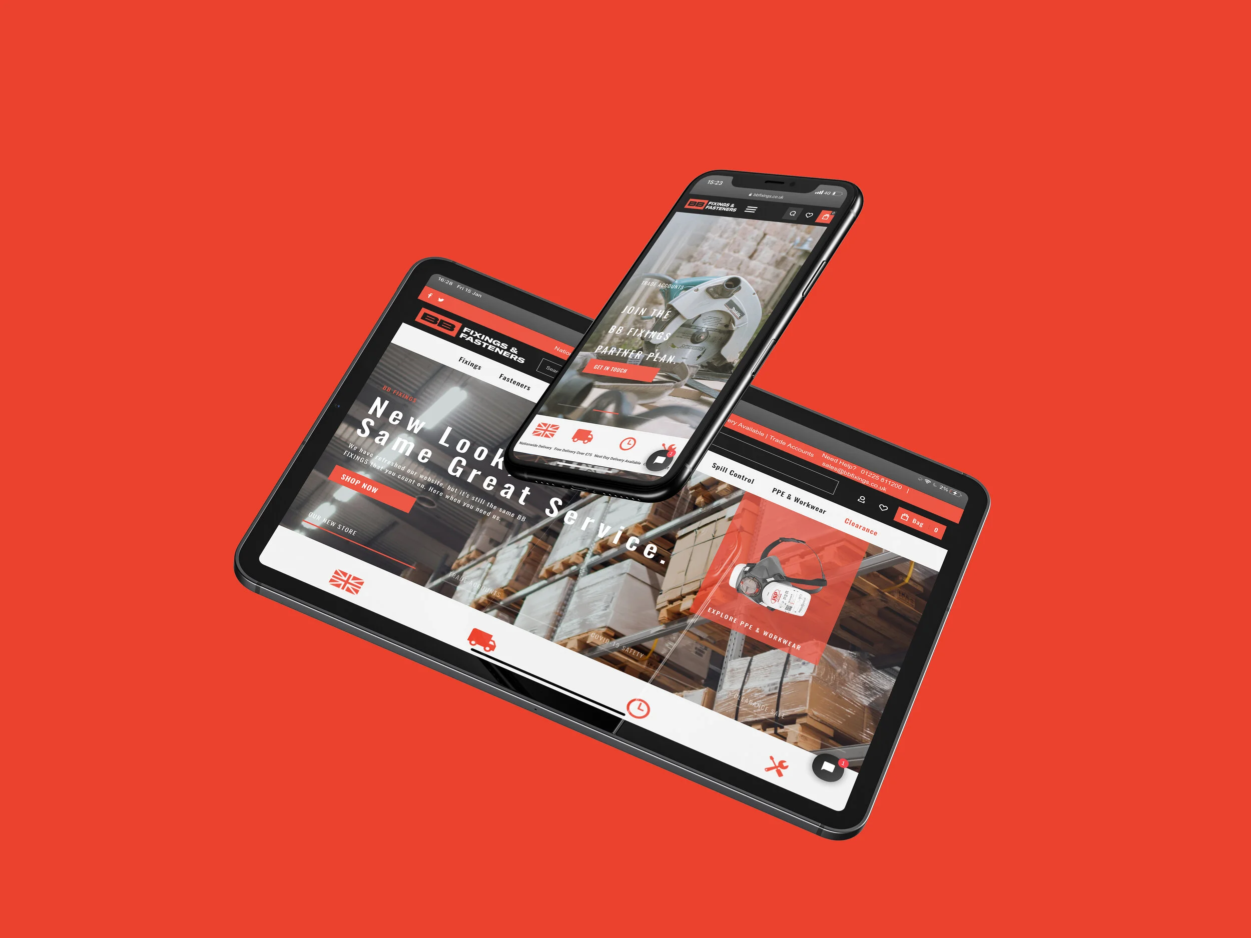 New E-Commerce Platform with 10K+ Products for Leading Builders' Merchant