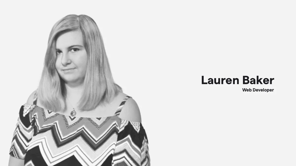 Lauren Baker, Web Developer
