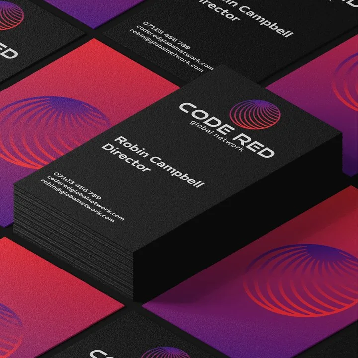 Creating A Fresh Identity for Code Red Communications