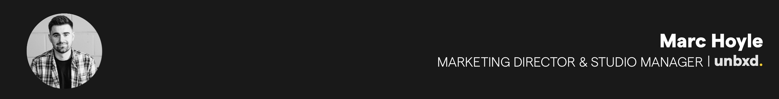 Marc new Banner UNBXD