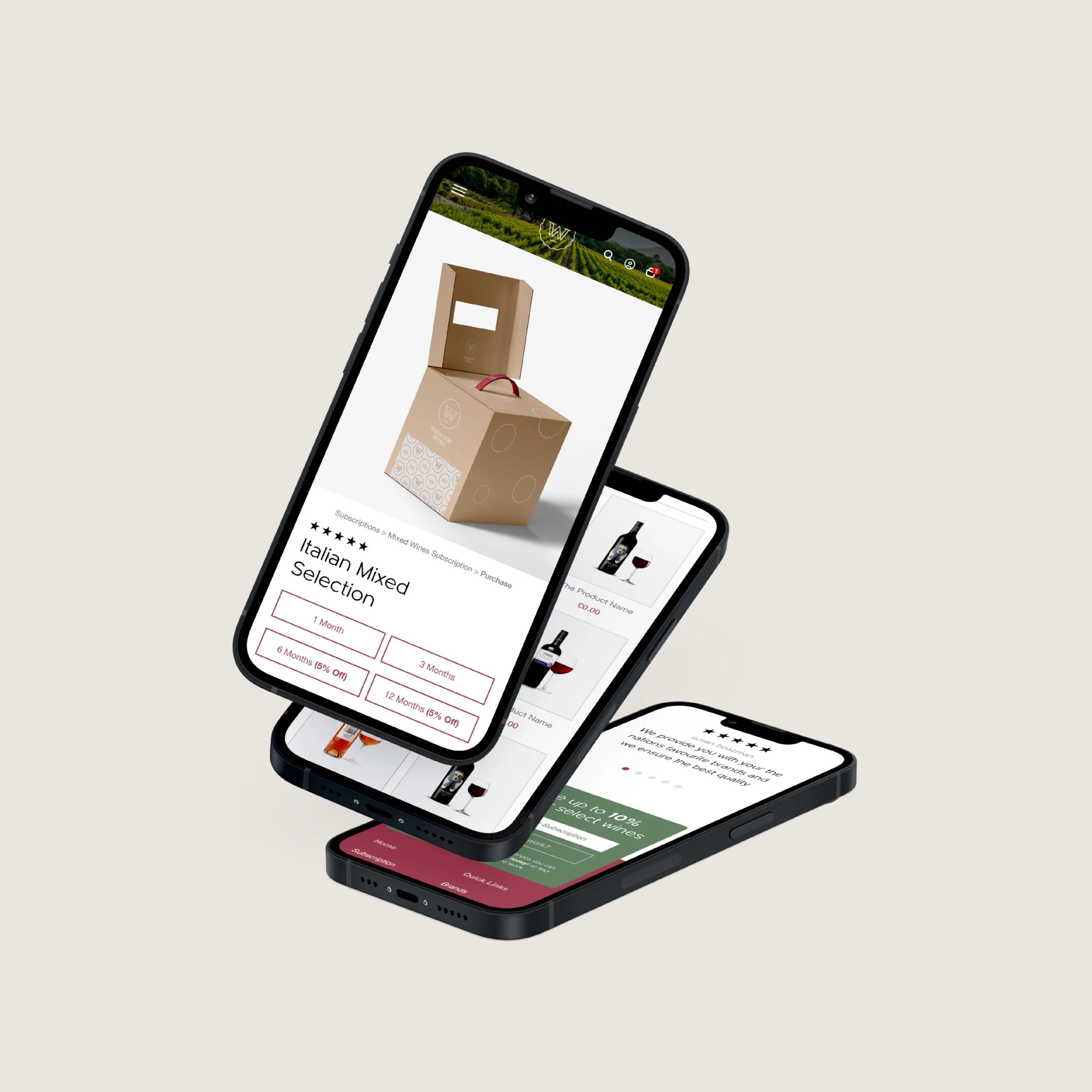 Subscriptions boxes and curated cases has been a big hit, improved reocurring revenue and client retention