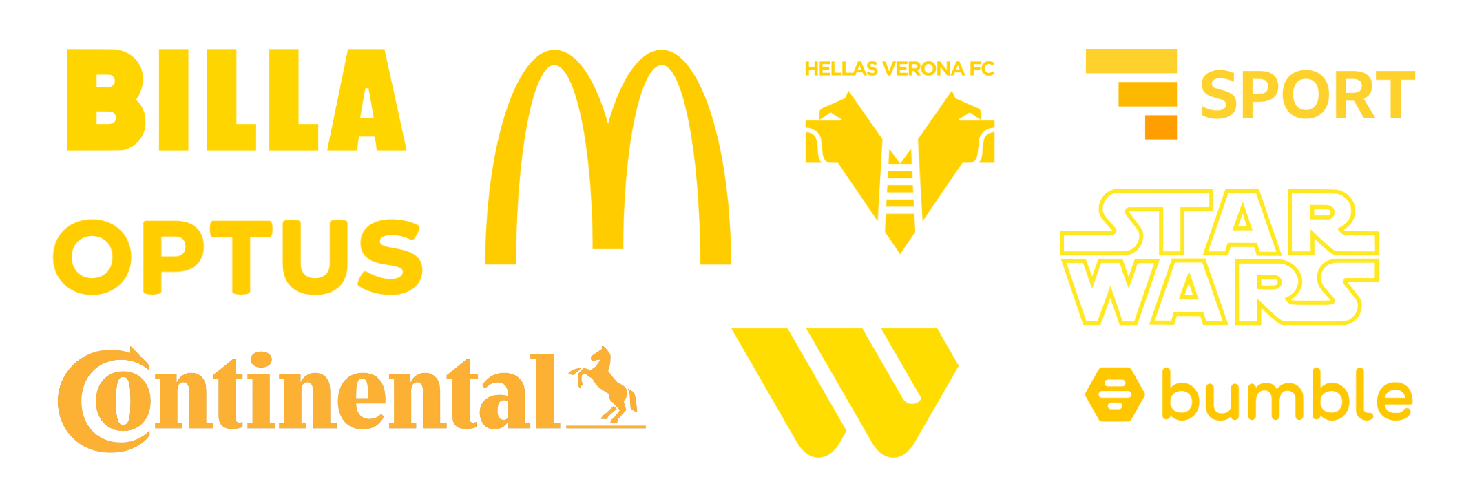    Famous Yellow Logos   